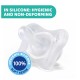 Chicco Mini Soft Silicone Soother 2Pcs- Girl/Boy (0-2M)_224013