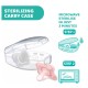 Chicco Mini Soft Silicone Soother 2Pcs- Girl/Boy (0-2M)_224014