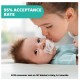 Chicco Mini Soft Silicone Soother 2Pcs- Girl/Boy (0-2M)_224015