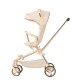 Bebe Amico Two Ways Facing Stroller X7- Black/ Khaki Beige