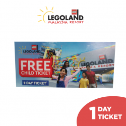 Legoland FREE Child 1 Day Ticket