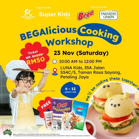 Super Kids BEGAlicious Cooking Workshop - 23 November