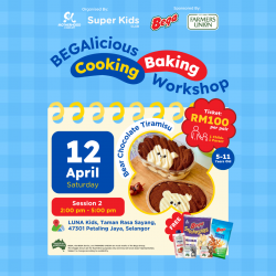 Super Kids BEGAlicious Baking Workshop - Bear Chocolate Tiramisu Cake