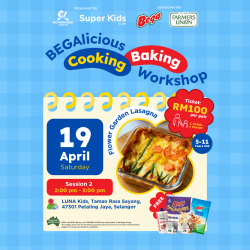 Super Kids BEGAlicious Baking Workshop - Flower Garden Lasagna