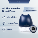 Supermama Lab Air Plus Wearable Breast Pump with Remote