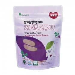 Renewallife DDODDOMAM Organic Rice Rusk - Sweet Potato