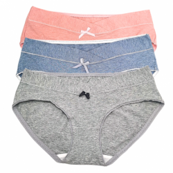 Trendyvalley Organic Cotton Low Cut Panty (3 pcs)