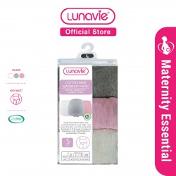 LUNAVIE COTTON MAXI MATERNITY PANTY (3 PCS)
