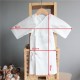Suzuran Baby Gauze Undershirt (Long) 2 pcs