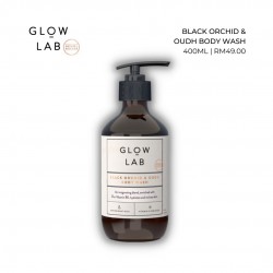 Glow Lab B/Wash Black Orchid & Oudh 400ml