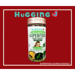 HUGGING LOVE ORGANIC BABY SUPERFOOD - Quinoa Noodles [HALAL & ORGANIC CERTIFIED][200G PER BOTTLE]