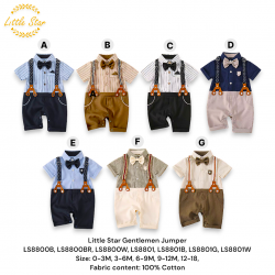 Little Star Gentlemen Jumper LS8800B, LS8800BR, LS8800W, LS8801, LS8801B, LS8801G, LS8801W