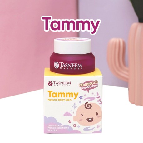 Tasneem Naturel Tammy Balm (T-Rub) (18g) Sembelit Susah Membuang Constipation