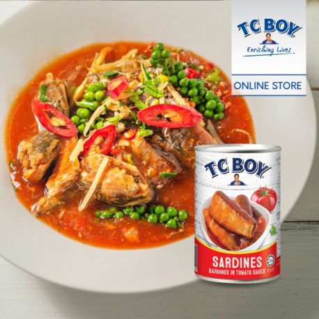 TC Boy Sardines In Tomato Sauce (425g x 6)
