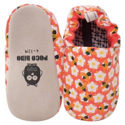 Poco Nido Coral Bees Mini Shoes