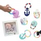 Teether Joy Vibrant Duo Ring (Blue Mouse)
