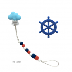 Teether Joy The Sailor (Blue Sailor Wheel)