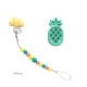 Teether Joy Lollipop (Turquoise Pineapple)