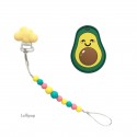 Teether Joy Lollipop (Dark Green Avocado)