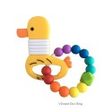 Teether Joy Vibrant Duo Ring (Yellow Duckling)