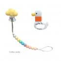 Teether Joy Cotton Candy (White Duckling)