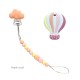 Teether Joy Peach Coral (Pink Hot Air Balloon)