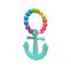 Teether Joy Vibrant Duo 12 - Mint Anchor Ring