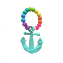 Teether Joy Vibrant Duo 12 (Mint Anchor Ring)