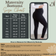 Over Belly Maternity Basic Leggings (Black)