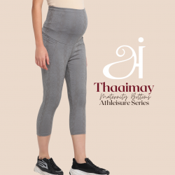 Athleisure Series: Mid-Calf Maternity Leggings