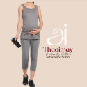 Athleisure Series: Mid-Calf Maternity Leggings