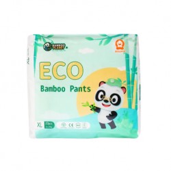 Besuper Premiun Baby Organic Diaper Bamboo Planet 100% Biodegradable Baby Diaper Pants XL x 3 Bags
