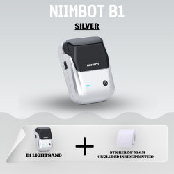 Niimbot B1 Mini Portable Label Sticker Printer | Machine Inkless Thermal | Free 1 roll sticker