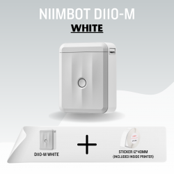 Niimbot D110_M Mini Portable Label Sticker Printer | Machine Inkless Thermal | Free 1 roll sticker