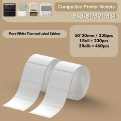 Niimbot B21-S Mini Portable Label Sticker Printer | Machine Inkless Thermal | Free 1 roll sticker