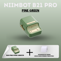 Niimbot B21-PRO Mini Portable Label Sticker Printer | Machine Inkless Thermal | Free 1 roll sticker
