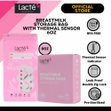 Lacte Breastmilk Bag w Thermal Sensor 6oz (Pink)