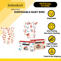 Boboduck Baby Disposable Bibs (Car)