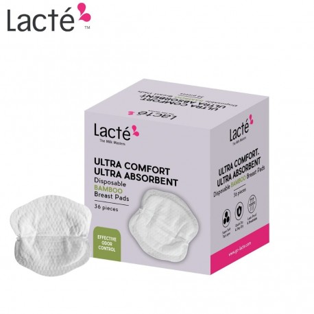 Lacte Disposable Bamboo Breast Pad (2box)