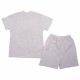Trendyvalley Organic Cotton Short Sleeve Baby Shirt and Pants (Hey Diddle Grey)