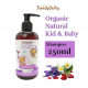 Trendyvalley Organic & Natural Kid & Baby Shampoo 250ml (Lavender, Rose and Roman Chamomile)