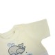 Trendyvalley Organic Cotton Short Sleeve Pants Baby Romper (Whale/Blue)