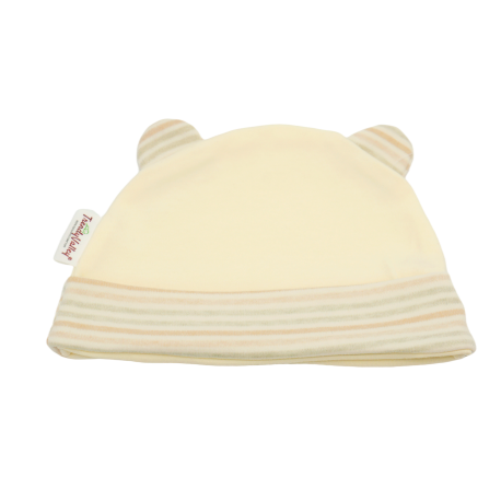 Trendyvalley Organic Cotton Baby Hat (Cream)