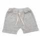 Trendyvalley 4-10Y Gelvano Organic Cotton Outing Wear Short Sleeve Short Pants Dino Jiji and Baby (Grey)