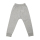 Trendyvalley 4-10Y Organic Cotton Pyjamas Long Sleeve and Long Pant SleepWear Let it Snow Bear (Grey)