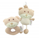 Trendyvalley x Krooderie Organic Cotton Baby Soft Toys (Woody Bear)