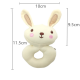 Trendyvalley x Krooderie Organic Cotton Baby Soft Toys (Wynter Bunny)