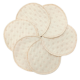 Trendyvalley Organic Cotton Waterproof And Washable Thin Breast Pad (6 Pcs)