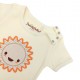 Trendyvalley Organic Cotton short Sleeve Baby Romper (sun)