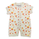 Trendyvalley Organic Cotton Short Sleeve Short Pant Baby Romper (Autumnal Foliage）